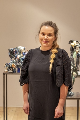 Porträttfoto Hanna Björkdahl, stipendiat 2019